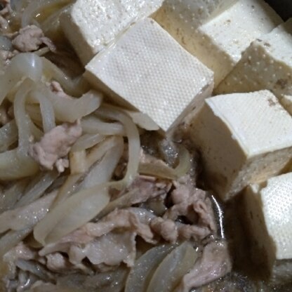 ごぼうの風味が豆腐と豚肉によく合いますね｡とても美味しかったです♪